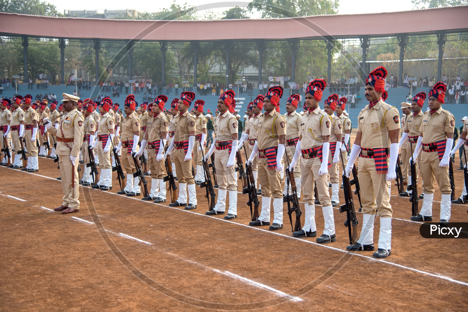 Maharashtra Cadet  Police  in  Independence Day  Parade