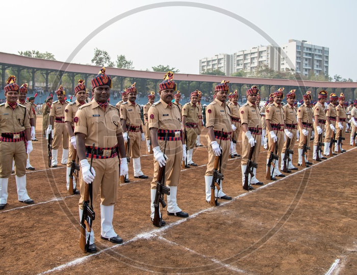 Maharashtra Cadet Police  in Independence Day Parade