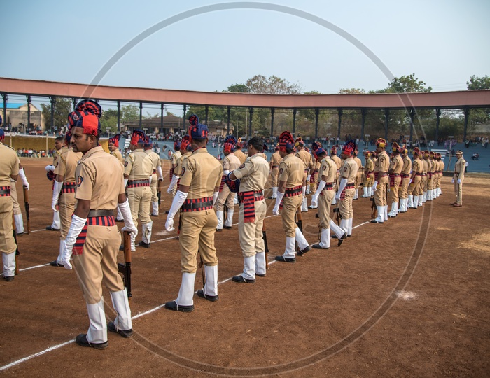Maharashtra Cadet Police  in Independence Day Parade