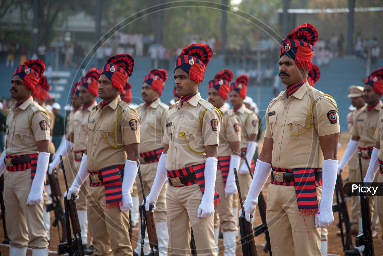 Maharashtra Cadet Police in The Independence Day Parade