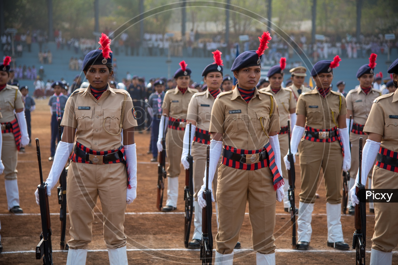 Maharashtra Cadet Woman  Police  in  Independence Day  Parade
