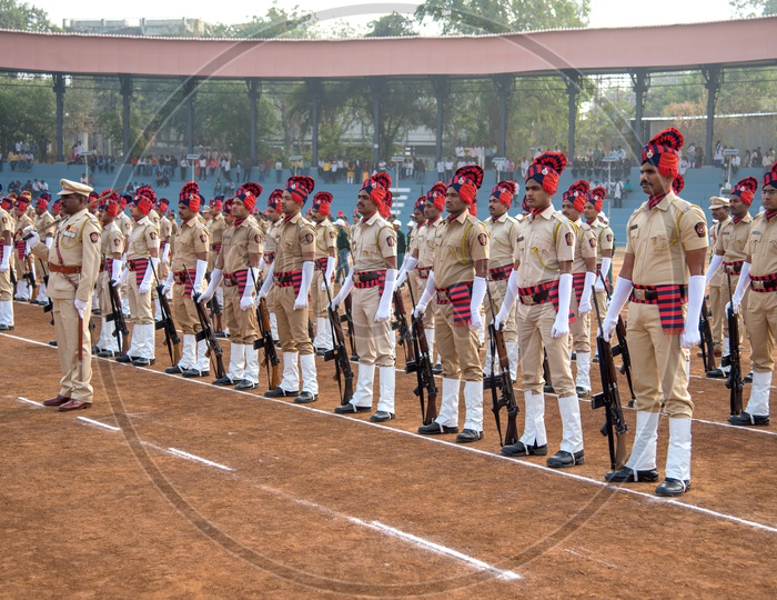 Maharashtra Cadet  Police  in  Independence Day  Parade
