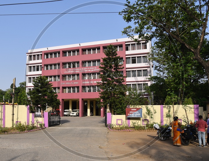 Fire station Headquarters of Jharkhand in Ranchi City