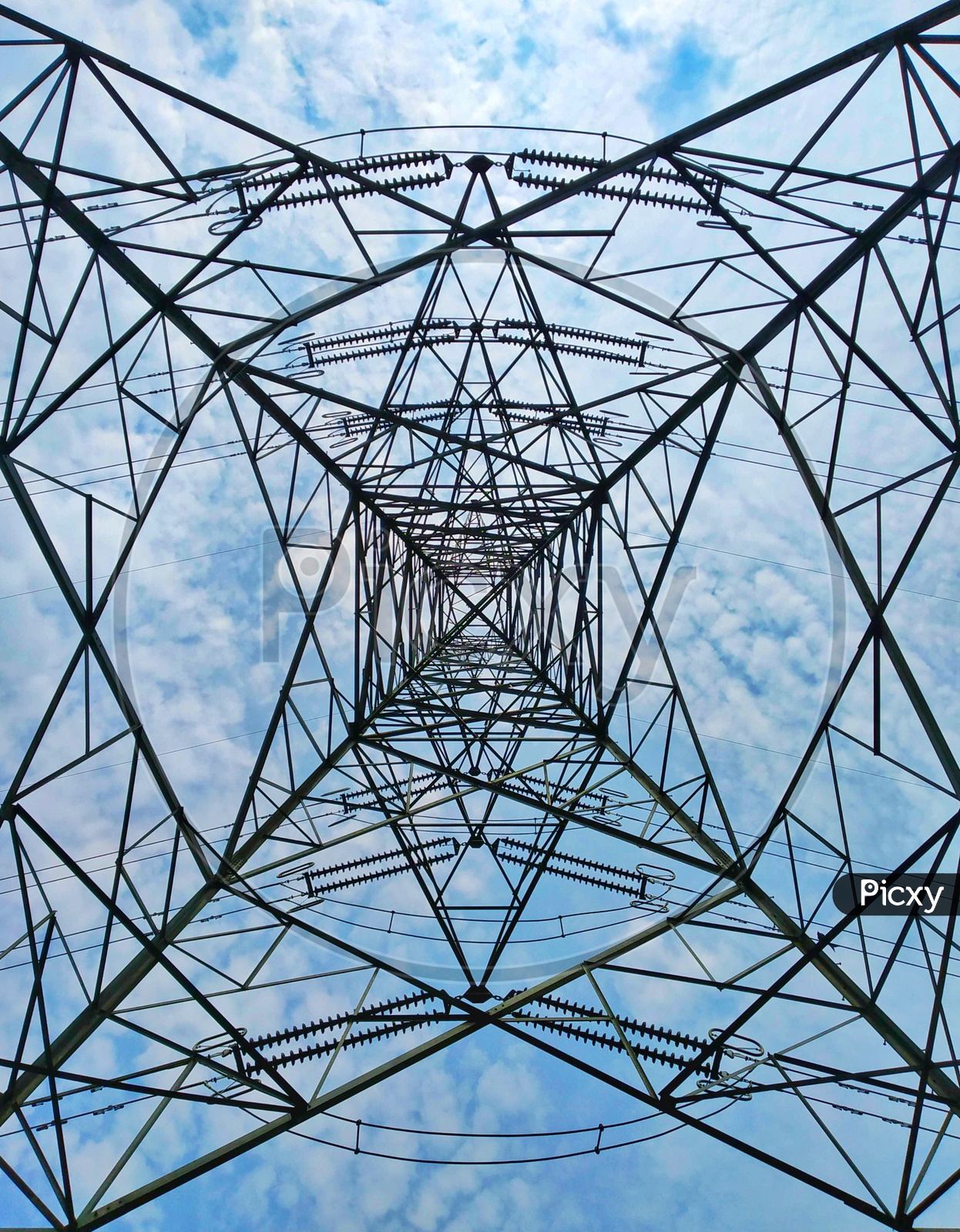 Electric High Tension Poles