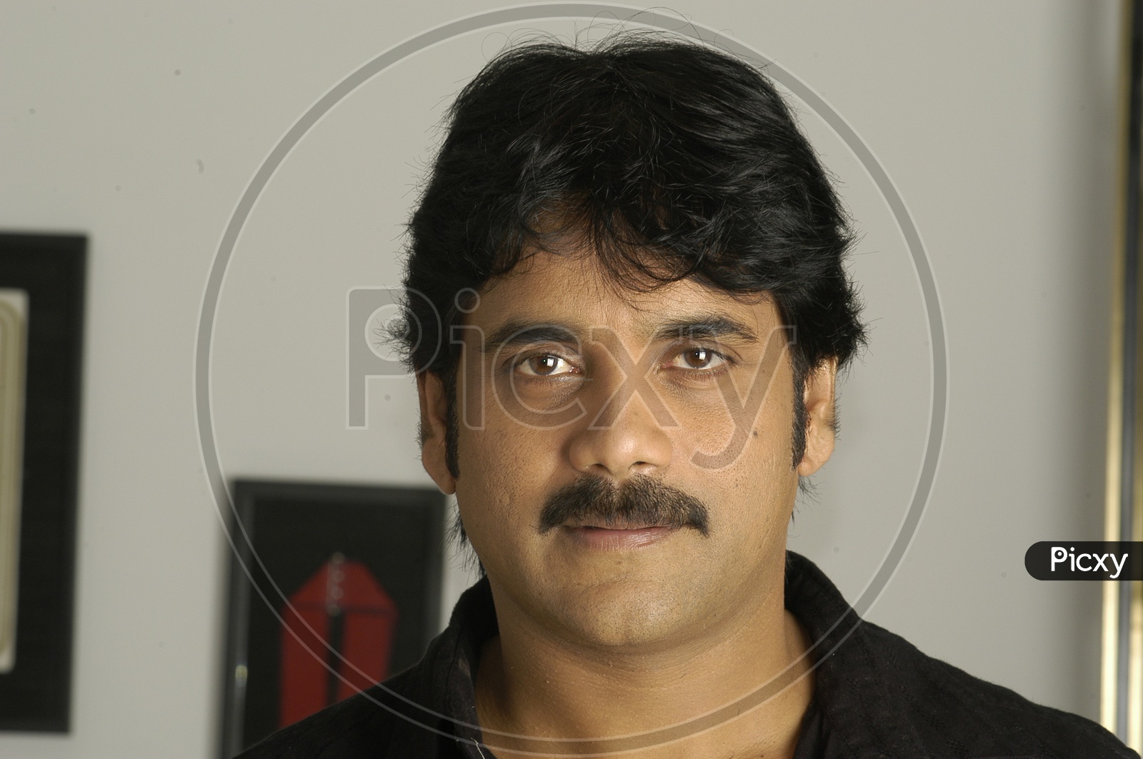 Image of South Indian Actor , Telugu Movies Or Films Hero Yuva Samrat  Akkineni Nagarjuna-MK577656-Picxy