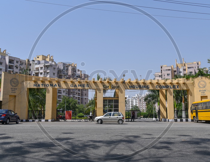 National Games Housing Complex Entrance Gate    , Khelgaon Ranchi