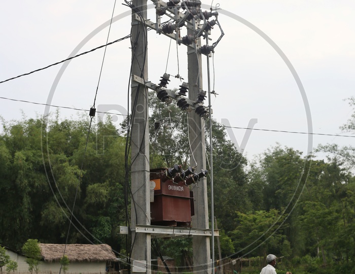 Electricity  Transformers  in Agricultural Fields