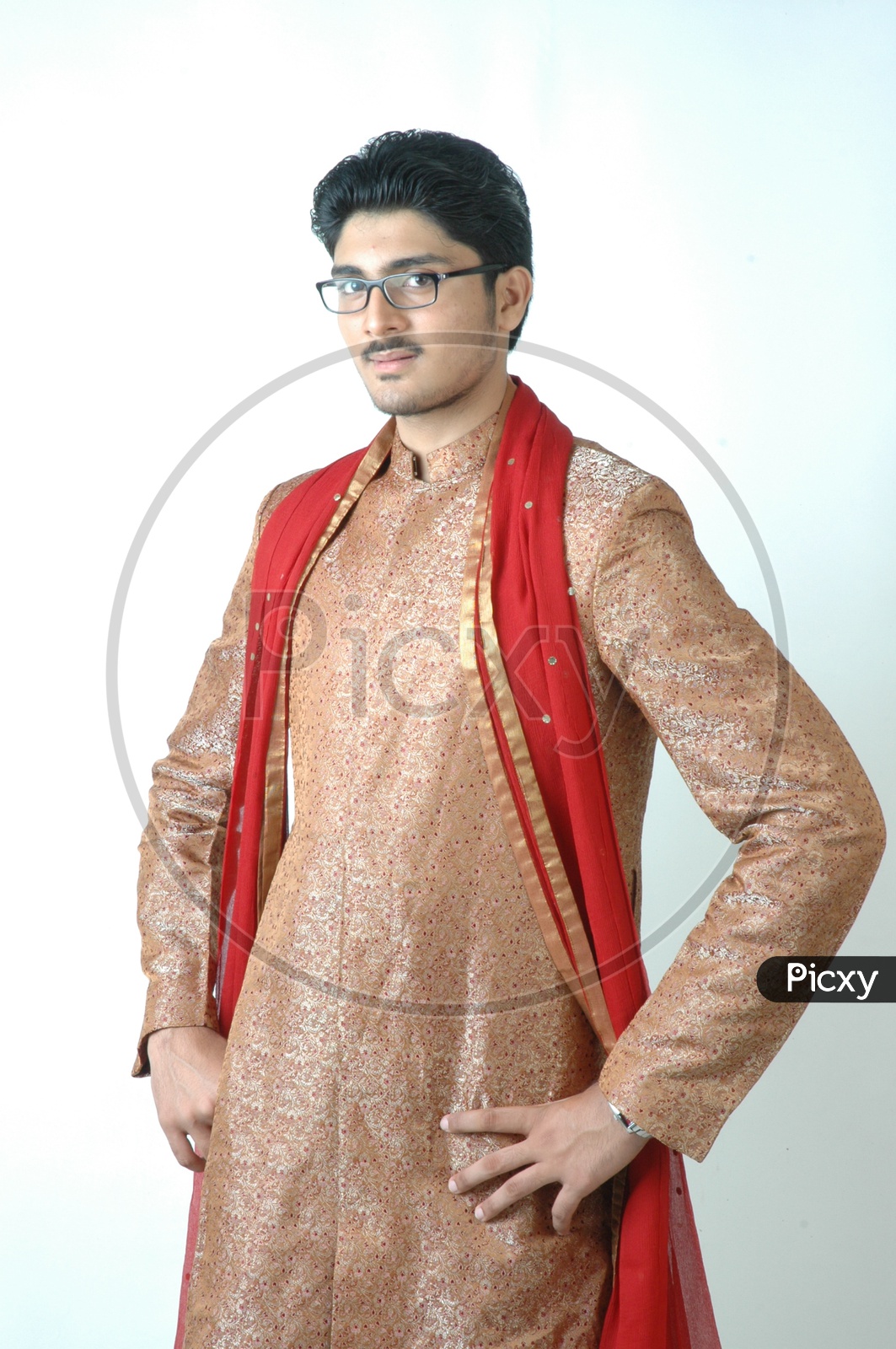 Two Indian Men Wears Ethnic Traditional Cloths Male Fashion Models Stock  Photo by ©stockimagefactory.com 312958118