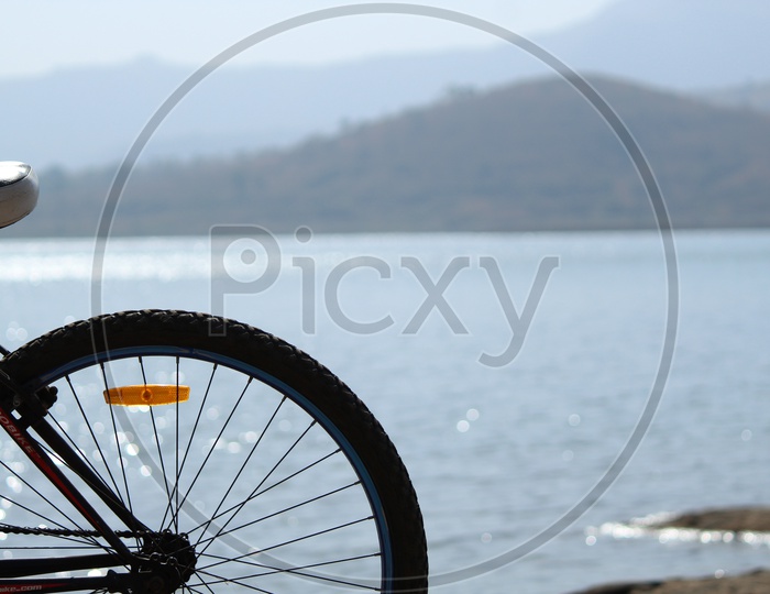 Cycling at Pawana Lake