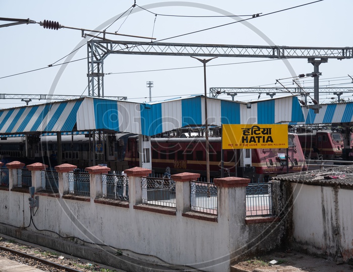 Platforms At Hatia Railway Station Ranchi
