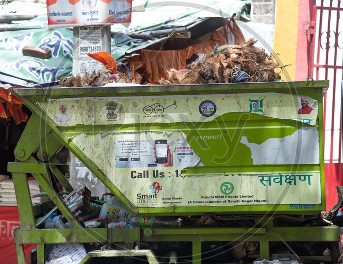 Garbage Collecting Vehicles or Swachh Bharath Vehicles in Ranchi City