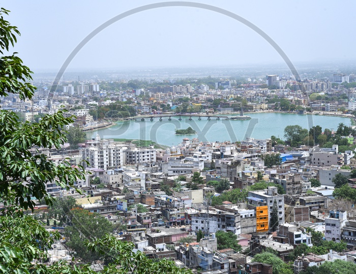 City Scape Of Ranchi   or Aerial View of Ranchi City