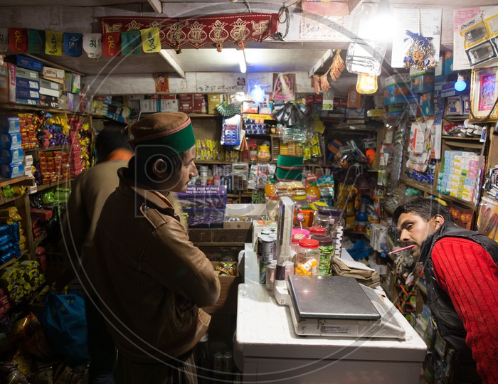 Petty Shops In the Villages Of Spiti Valley