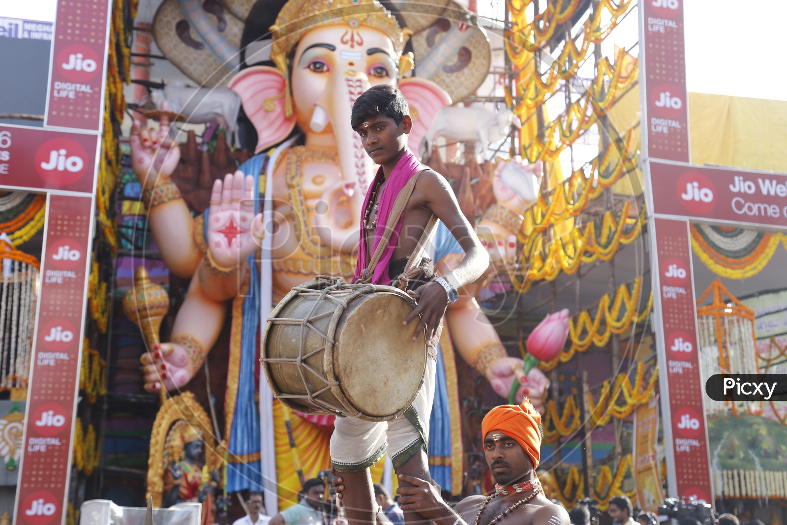 Ganesh Chaturthi Indian athletes welcome Lord Ganesh with cheers of ' Ganapati bappa moraya