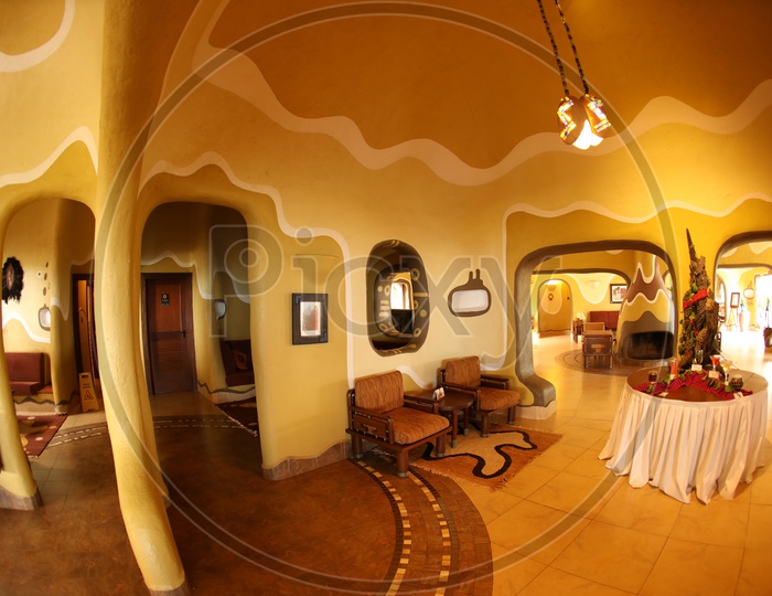 Interiors Of Home Stays Or Hotels In Masai Mara National Reserve