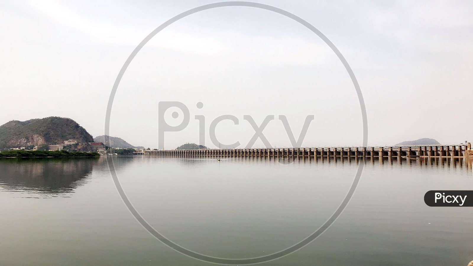 Amazon.com: 4 Panels Canvas paintings - Prakasam Barrage in Vijayawada  India - Wall Art modern Posters Framed Ready to Hang for Home Wall Decor:  Posters & Prints