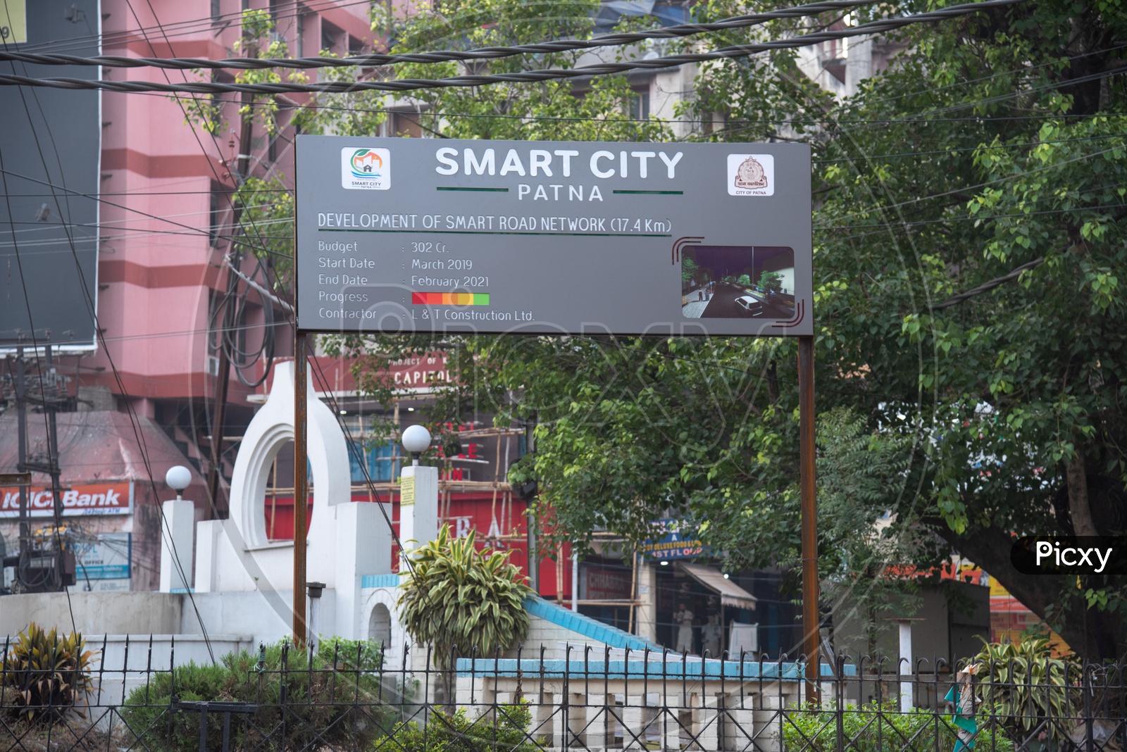 Boards of  Patna Smart City Development   In The City Circles