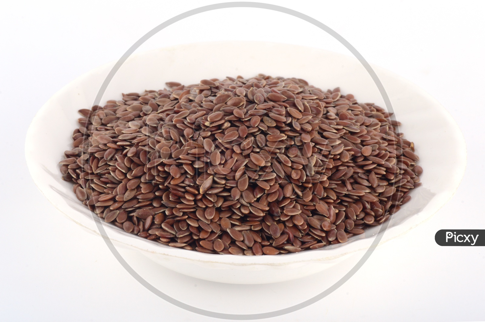 Flax Seeds in a bowl