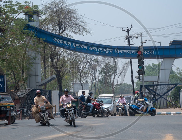 Jayaprakash Narayan International   Airport Entrance Arch , Patna
