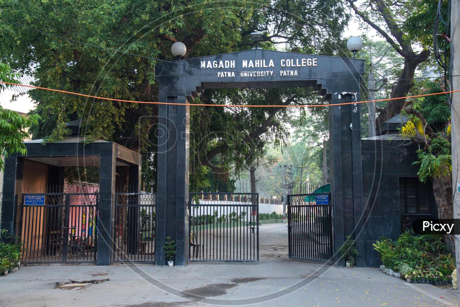 Magadh Mahila College  Main Entrance Arch , Patna