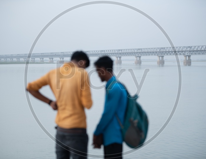 Digha - Sonepur Bridge Over Ganga River In Patna