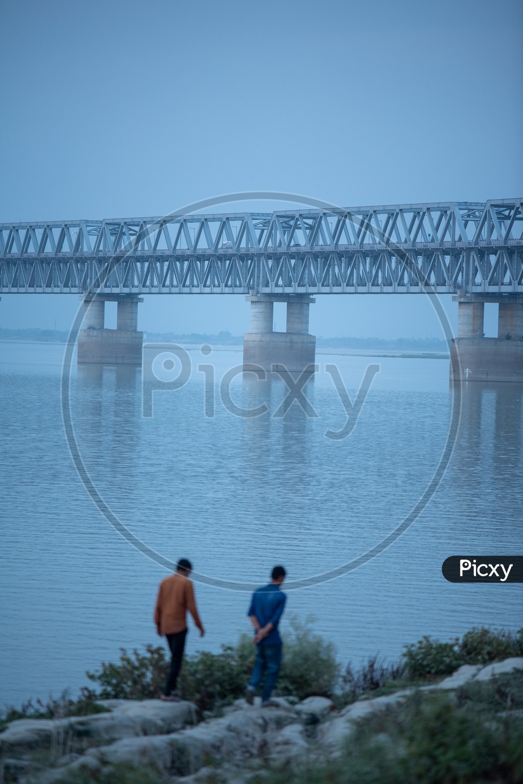 Digha - Sonepur Bridge Over Ganga River In Bihar