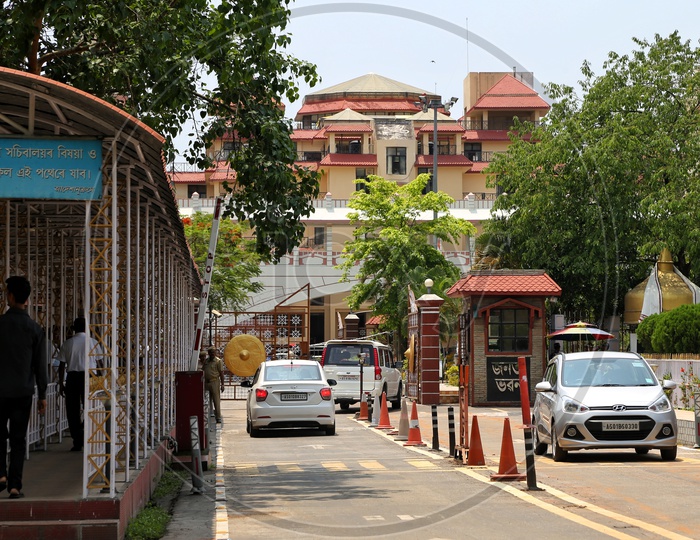 Assam Secretariat  Entrance