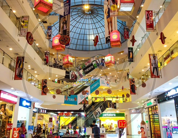 Shopping Mall or Commercial Mall