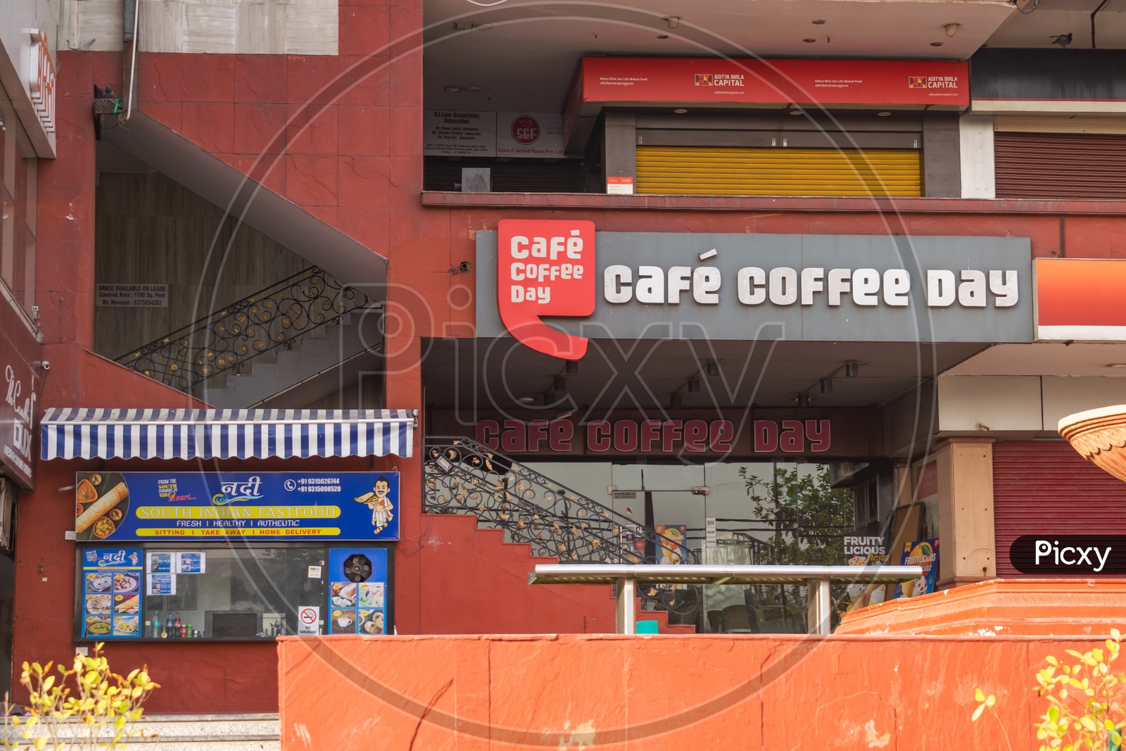 Cafe Coffee Day outlet at Netaji Subhash Place, Pitampura, Delhi
