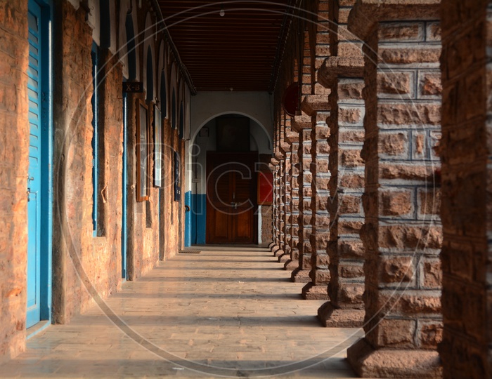 School Corridor