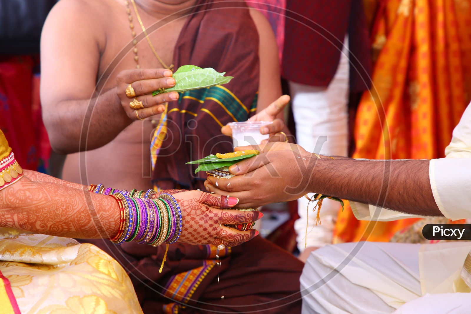 Rituals Or traditions  In Telugu Weddings  Or  South Indian Weddings
