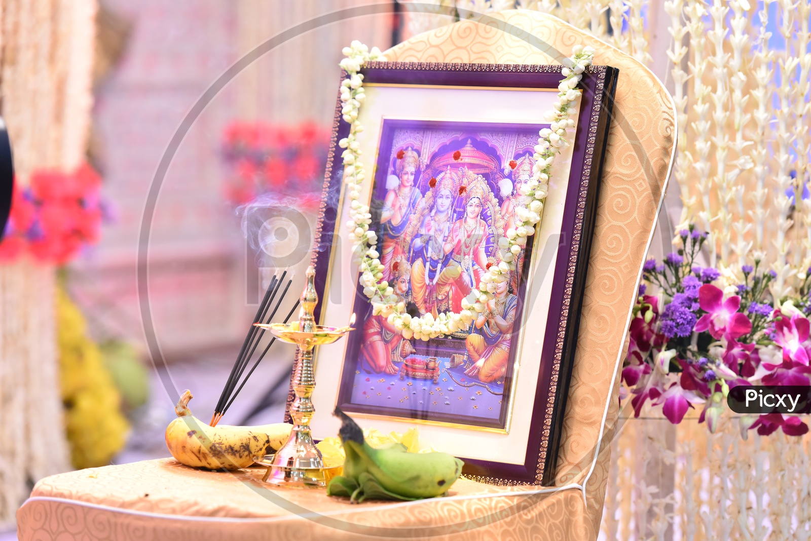 Image of Indian Hindu god Photo Frames In Pooja PlacesVM927625Picxy