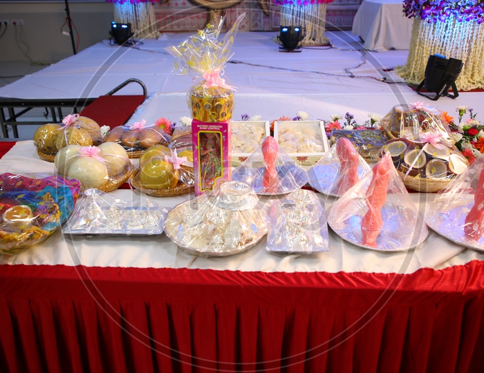 Sweets And Savouries  in  Weddings