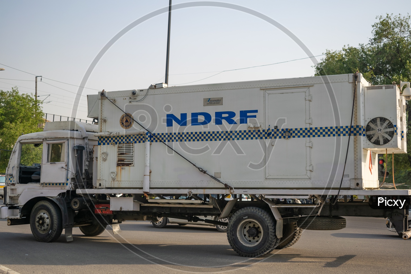 NDRF - National Disaster Response Force Vehicle, Delhi