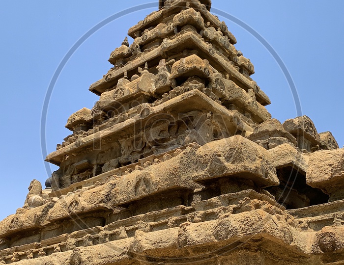 Panchrathas Temple, Mahabalipuram