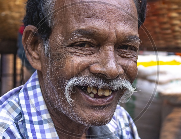 Portrait Of  a Smiling Man