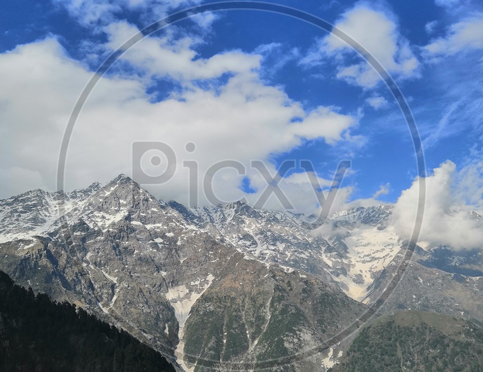 Snow Capped Mountains, Himachal Pradesh