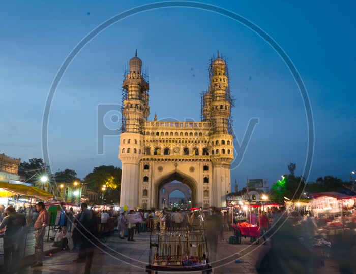 Charminar with low exposure