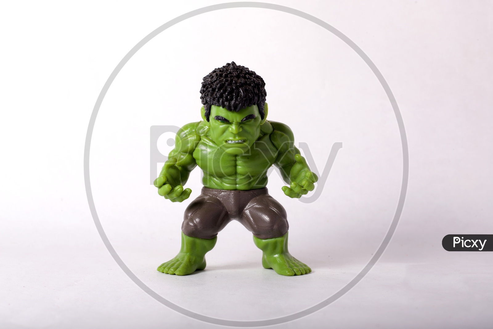 The Incredible Hulk toy.