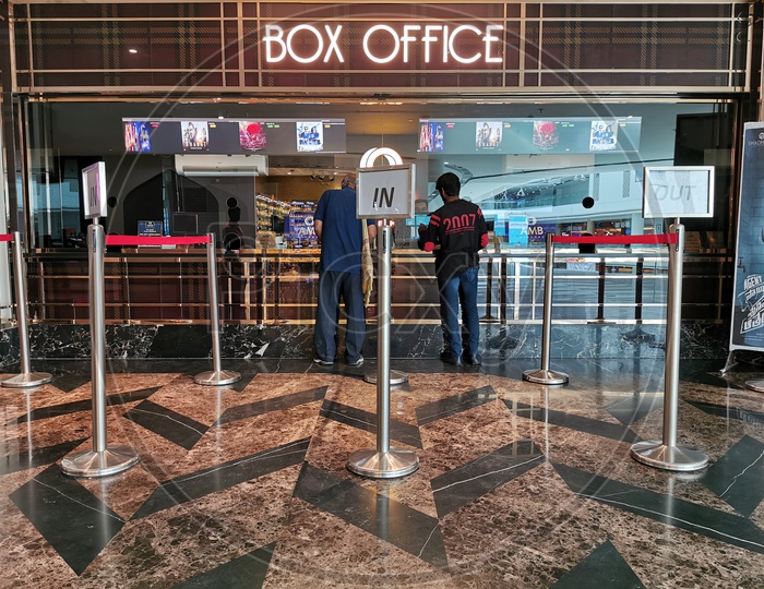 Ticket Booking Counter/Box Office at AMB Cinemas