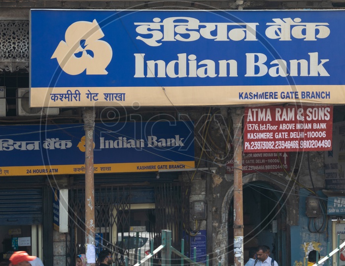 Indian Bank - Kashmere Gate Branch, Delhi