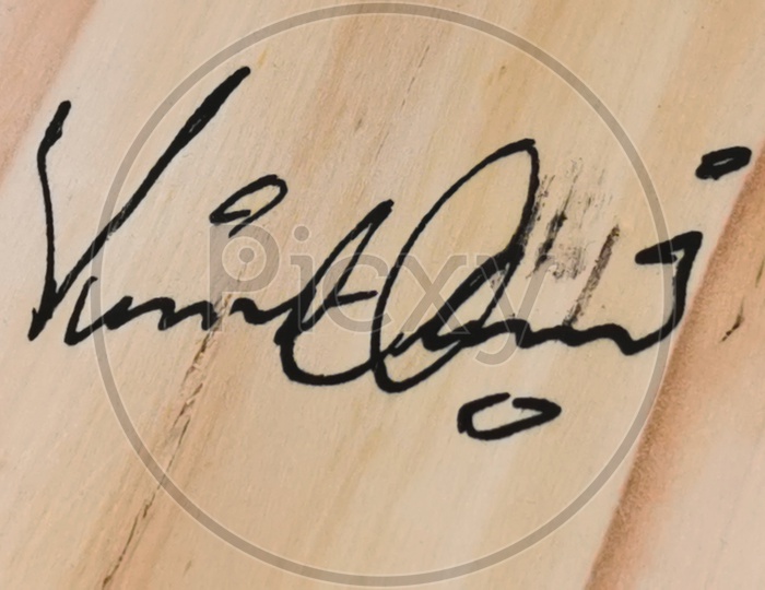 Virat Kohli Autograph/Signature