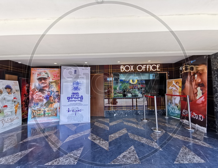 AMB Cinemas Ticket Booking Counter in Ground Floor