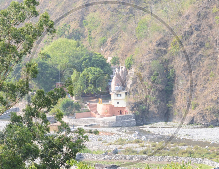 Temple at Hill station