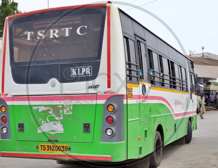 TSRTC bus.