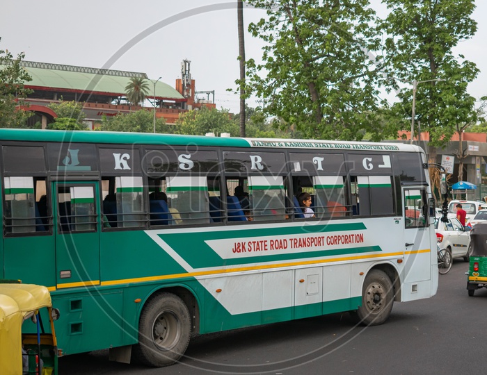 J&K state road transportation corporation (JKSRTC) bus
