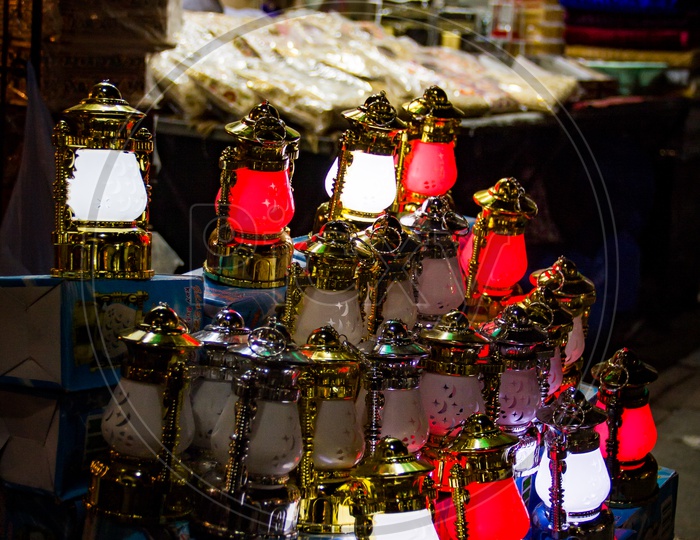 Lamps at Charminar