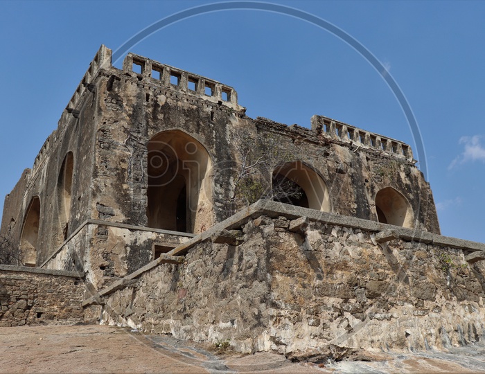 Old Ruins Of Bhongir Fort