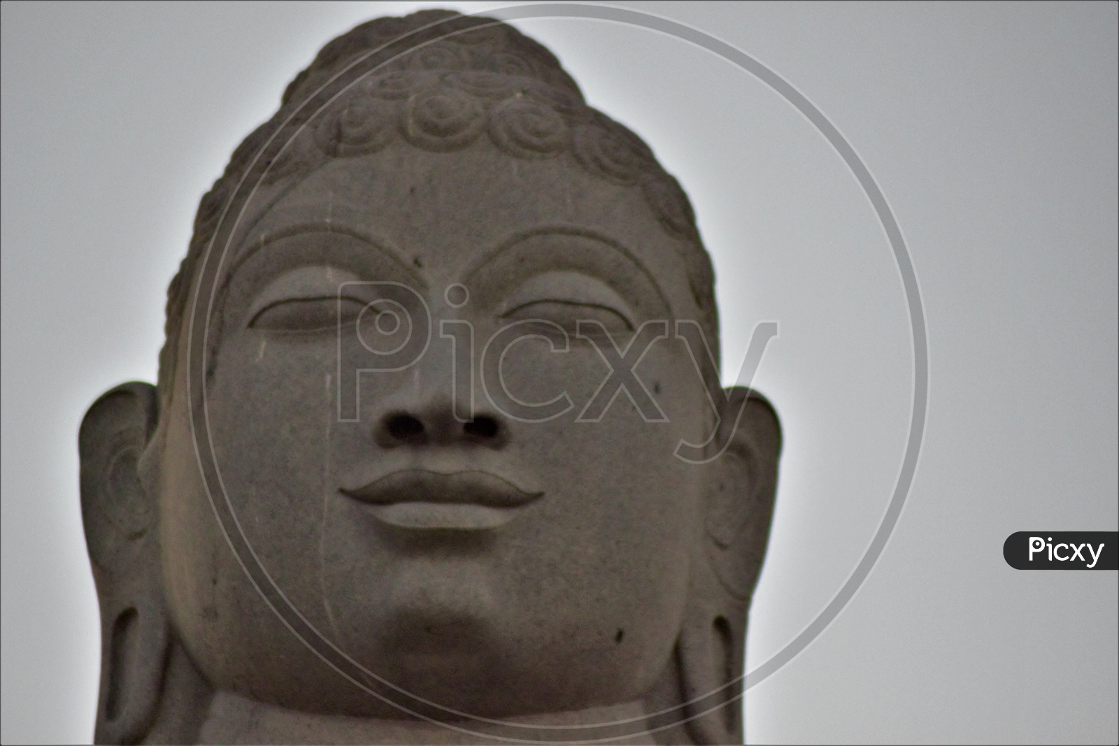 Closeup Of Gautham Buddha Statue