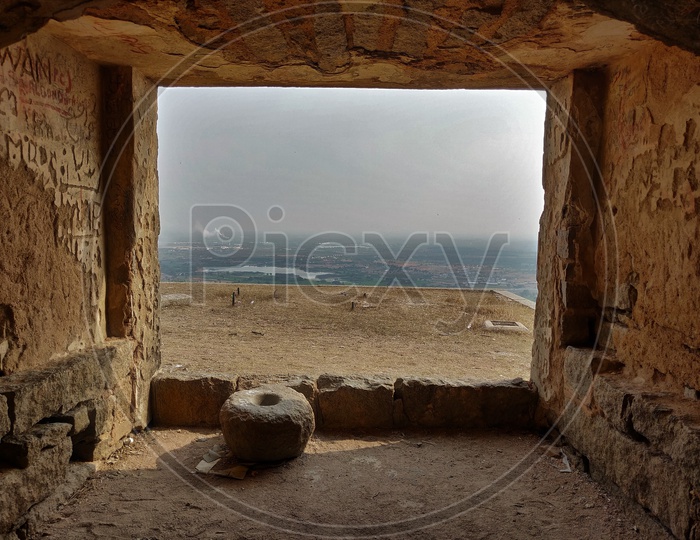 Views From The Bhongir Fort Windows